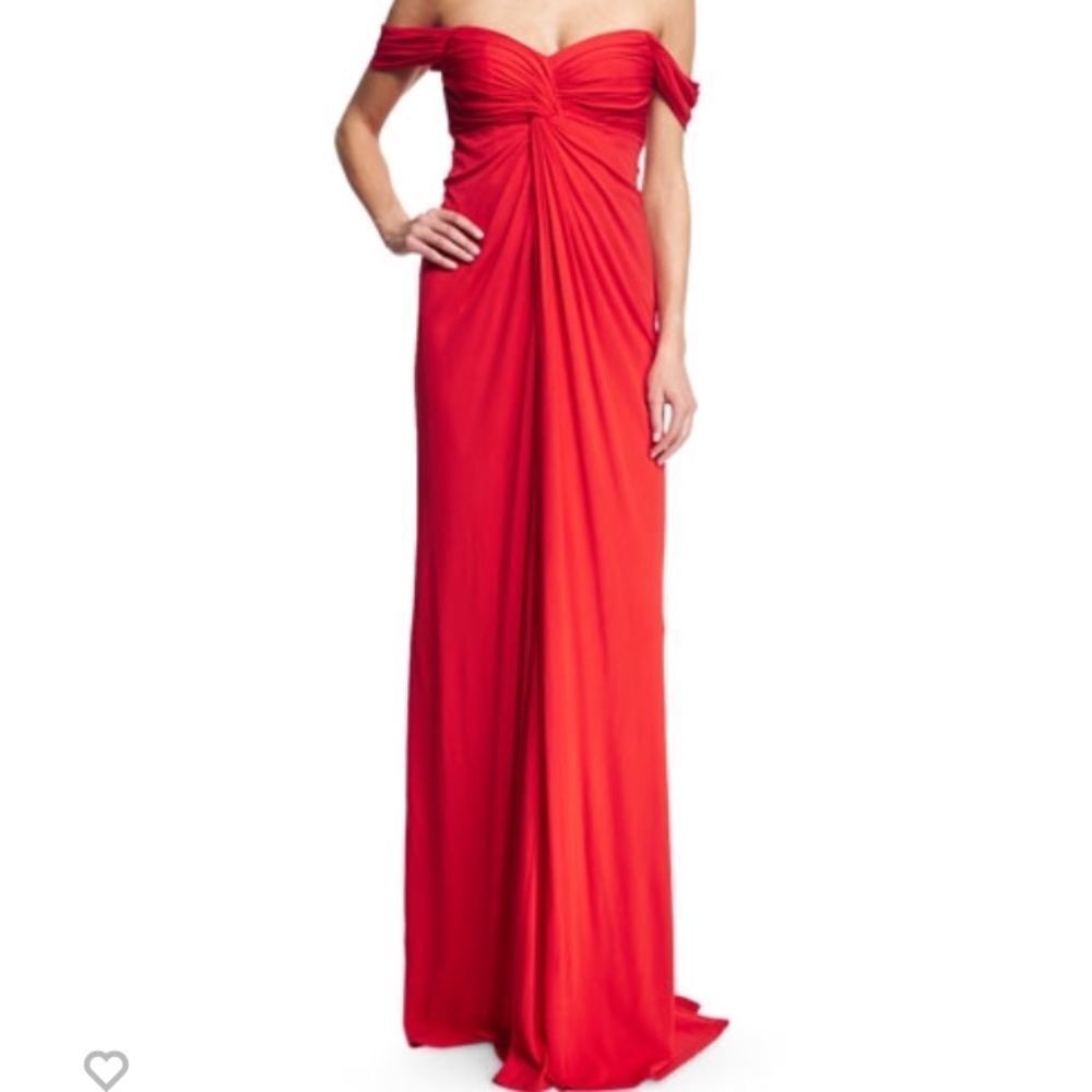 🎈SALE 🎈NWOT DAVID MEISTER Off the shoulder evening gown - Picture 2 of 9